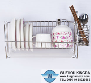 Kitchen wire wall baskets