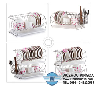 Kitchen wire wall baskets