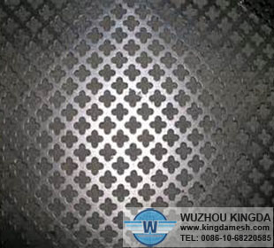 Perforation decorative design mesh