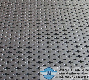 Decorative metal screen sheet