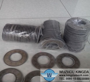 Welded stainless steel disc