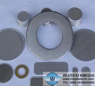 Welded stainless steel disc