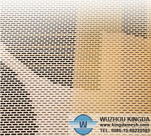 Interior perforated wall panels