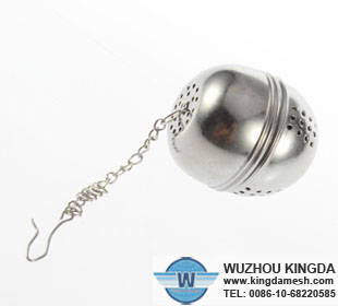 Metal tea egg