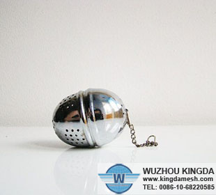 Metal tea egg