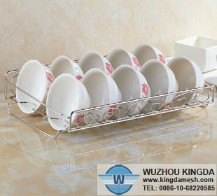 Large rust proof dish racks