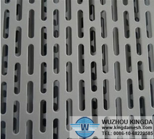 Stainless steel slotted sheets