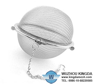 Tea ball strainer