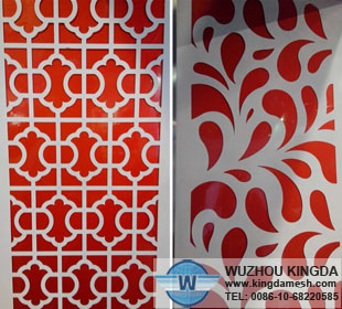 Ornamental decorative iron sheet