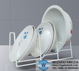 Iron dish drying rack