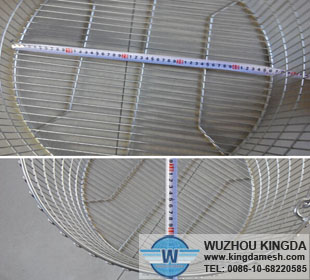 Wire mesh round baskets