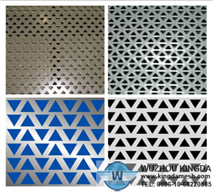 Decorative metal sheeting