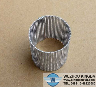 Filter tube perforated metal