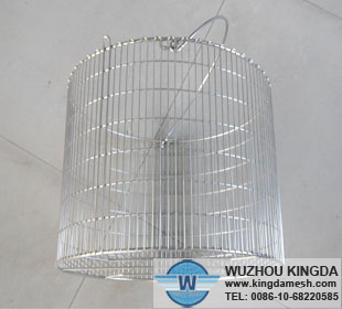 Round stainless steel wire mesh baskets