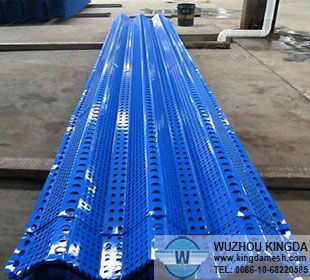 Anti-wind & dust perforated sheet mesh