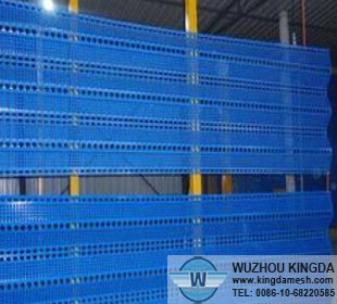 Anti-wind & dust perforated sheet mesh