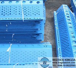 Anti-wind & dust perforated sheet mesh