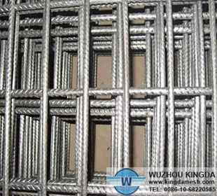 Rebar welded wire mesh panel