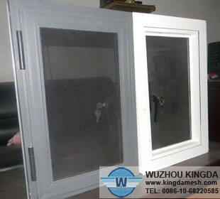 Stainless anti-theft mesh for window