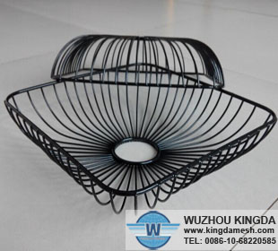 Black wire basket