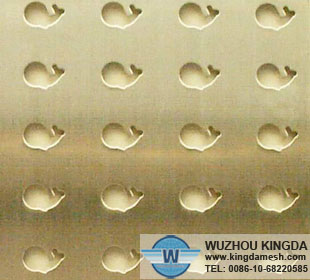 Decorative aluminum perforated sheets