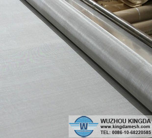 Stainless steel woven cloth