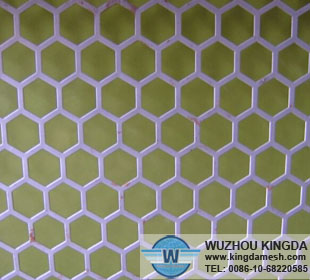 Hexagonal perforated sheet