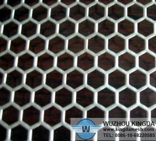 Hexagonal perforated sheet