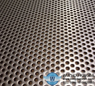 2mm hole size perforated metal