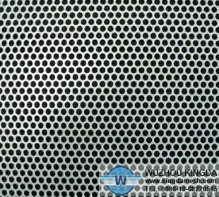 2mm hole size perforated metal