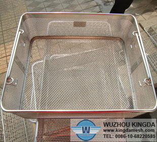 Wire mesh basket uses lab