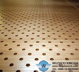 Perforated board panels