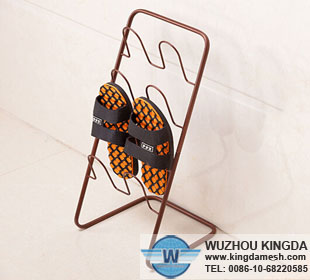 Metal wire shoe rack