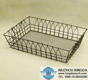 Wire letter trays