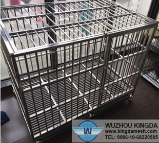 Stainless steel pet crate
