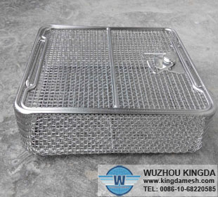 Screen mesh surgical washer trays