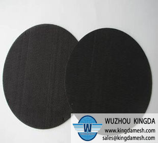 Wire woven filter disc