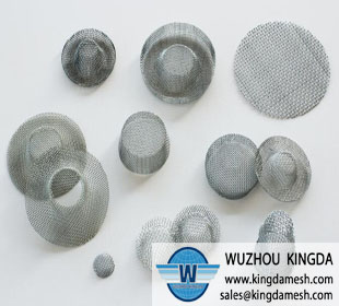 Wire woven filter disc