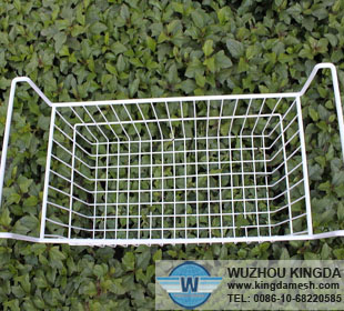 Wire freezer baskets