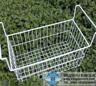 Wire freezer baskets