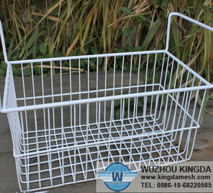 Wire freezer baskets