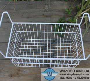 Wire freezer baskets