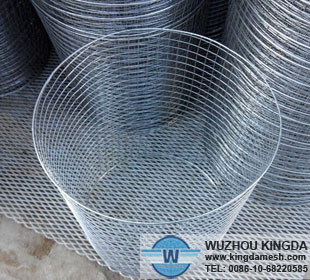 Large wire wastebaskets