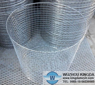 Large wire wastebaskets