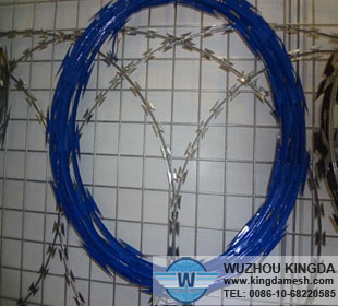 Security razor barbed wire
