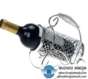 Wire wine rack