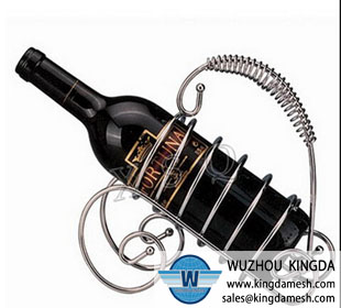 Wire wine rack