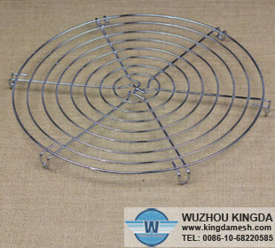 Round cooling cake racks