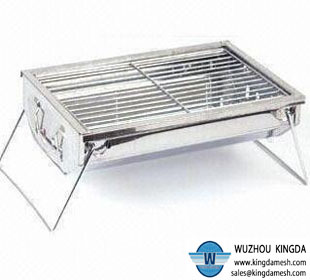 Stainless BBQ grill rack