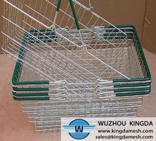 Popular wire shopping basket